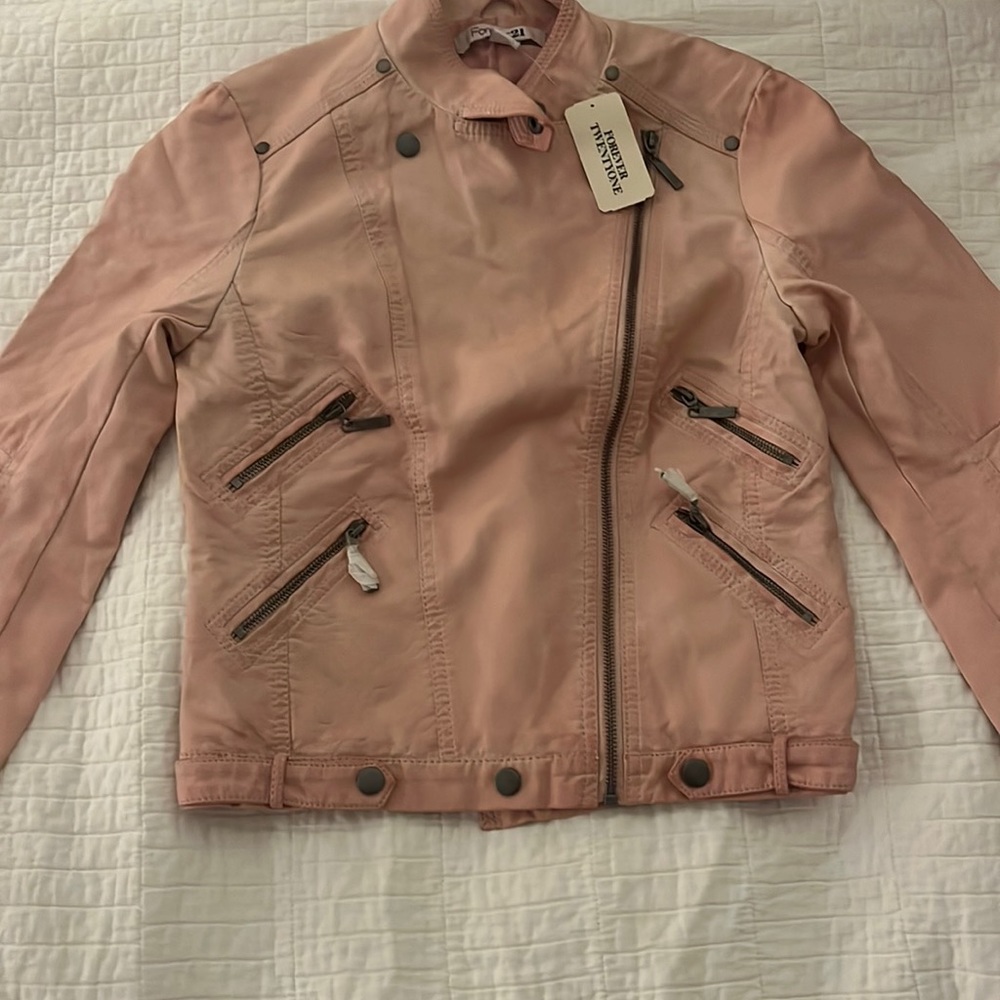 Leather jacket from forever 21
